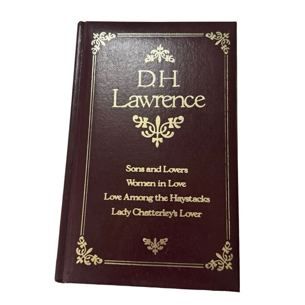 D. H.  Lawrence 4 Novels 1983 Hardcover Octopus/Heinemann Book
